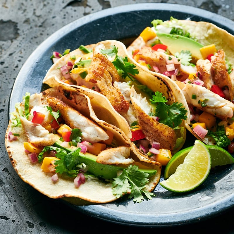 Barramundi Tacos – Gonzalo Natural Organic Kosher