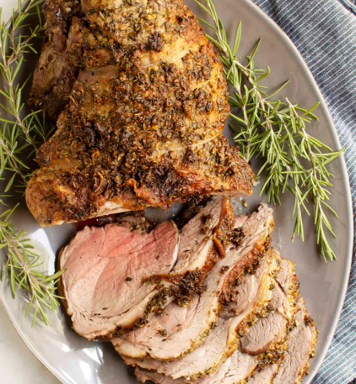 Honey Mint Rosemary Lamb Roast (Boneless)