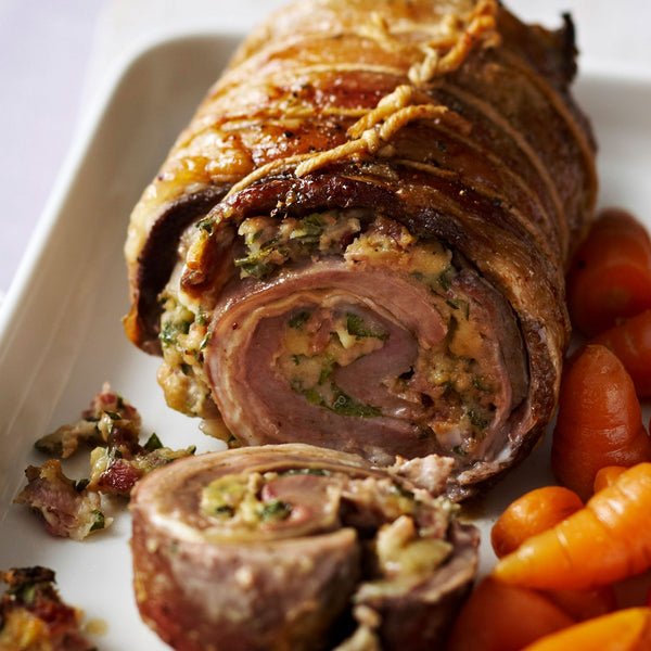 Stuffed Lamb & Pine Nut Eggplant