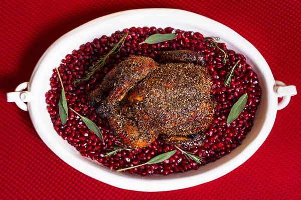 Roast Pomegranate Chicken